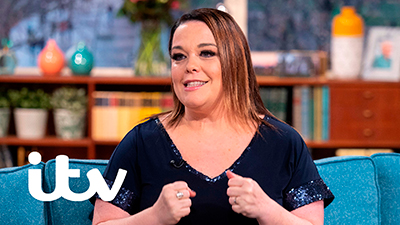 Emmerdale actress Lisa Riley.