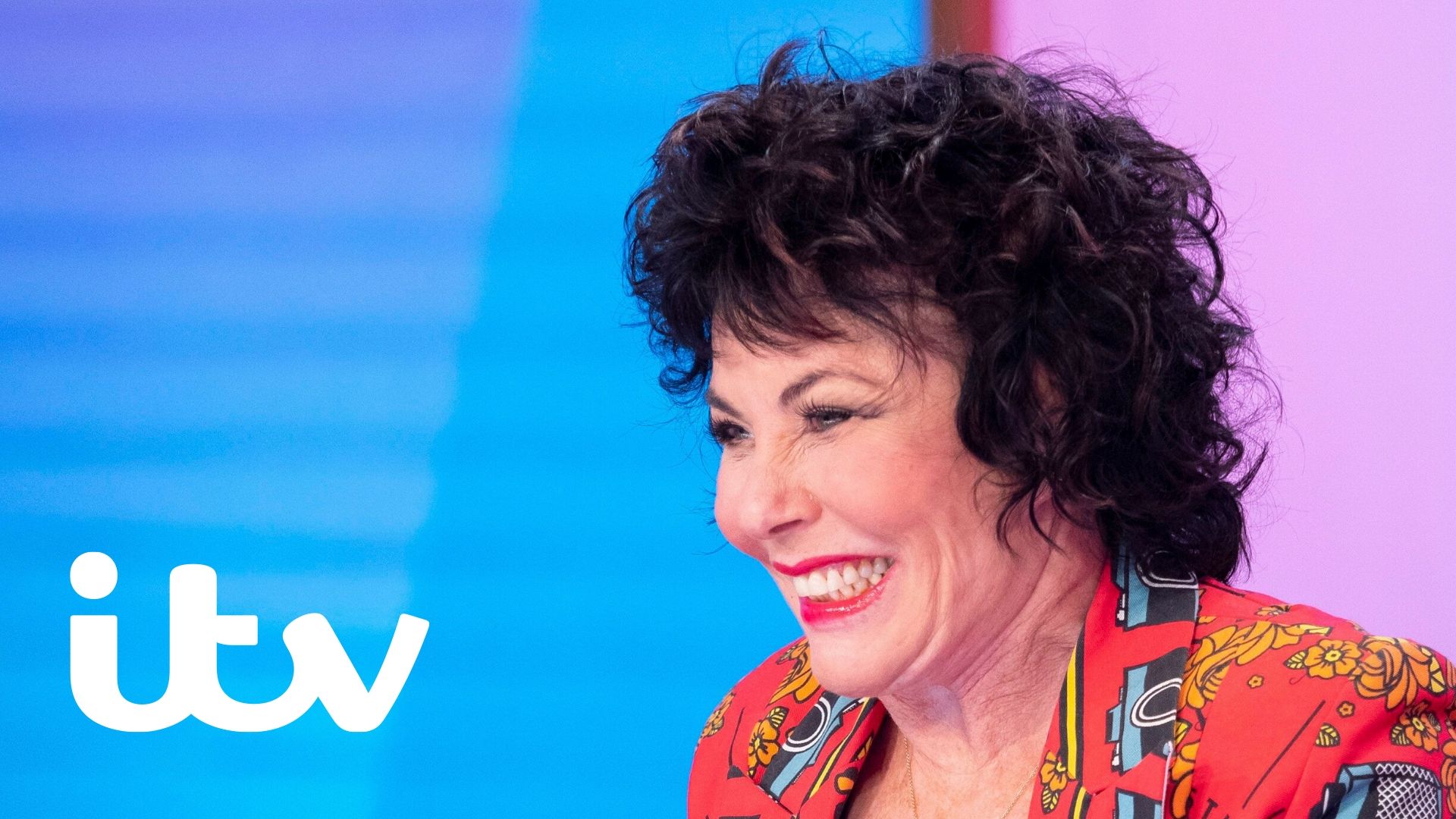 Actress Ruby Wax, smiling.