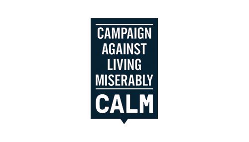 CALM Campaign against living miserably logo