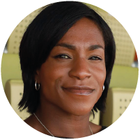 A voicenote graphic is shown next to an image of Maggie Alphonsi.